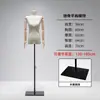 Loja de roupas Hanban adereços de modelo feminino meio corpo vitrine corpo humano expositor de mesa ângulo reto ombro ombro reto manequim