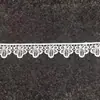 Decoración de Sofá de 2.5 cm Ribete Estrecho para Cojín Adorno de Borde Pequeño Encaje Calado para Cortina Accesorios de Ribete de Borde de Encaje Viento