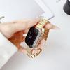 Adecuado para Apple Watch 9, verifique la correa de muñeca, Apple Watch SE5678 generación, correa de metal simple y delgada