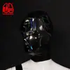 Mei Color T06 Suministro Directo del Fabricante Nuevo Malla de Látex Colorida de Alto Brillo Cabezal Tridimensional de Boca Abierta para Crossdressing
