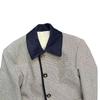 Abrigo de solapa estilo socialité francés para persona pequeña puede ser salado dulce frito calle contraste de color Primavera y Otoño Nuevo elegante top estilo extranjero