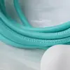 Cuero PU Costura de Borde Núcleo Redondo Envuelto en Correa Correa para Hombro Cuerda Accesorios DIY Tracción Cuerda de Cuero Trenzado
