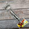 [Conjunto de Peça Única em Saco Plástico] Conjunto de Três Peças de Faca para Descascar em Aço Inoxidável Descascador de Batata Ralador de Frutas Três em Um