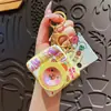 Nuevo Llavero Polaroid de Capibara Lindo Dibujo Animado Luminoso Juguete de Cámara de Simulación Colgante para Mochila Escolar de Estudiante