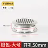 Orificios de ventilación de acero inoxidable para armarios, muebles, gabinetes y zapateros; cubiertas decorativas de doble cara; disipación de calor y rejillas de ventilación; forma redonda