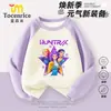 Cazadores de Demonios Kpop Solo Chicos Grupo de Chicas Cazadoras de Demonios Sudadera Raglán Otoño Tops para Niños