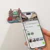 Imanes de Refrigerador Culturales y Creativos de Acrílico AI Quanzhou, Souvenirs Turísticos con Check-in NFC, Pegatinas Magnéticas Conmemorativas