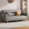 Sofá cama para apartamentos pequeños, habitaciones de alquiler, salas de estar, sofá perezoso, sofá de tela para apartamento, sofá plegable de tela moderno