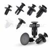 Comercio interior y comercio exterior 100 Piezas hebilla universal para automóvil en caja, juego combinado clip de nailon
