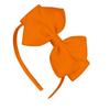 Amazon Diadema de Color Sólido con Lazo para Niñas Diadema de Poliéster Acanalado Accesorios para el Cabello Lindos y Versátiles