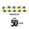 Nuevo Colgante Digital para Cortina de Puerta de Un Año, Arreglo de Regalo para Cumpleaños de Un Año, Fondo de Decoración para Fiesta de Cumpleaños, Decoración Colgante de Hilo de Coser