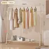 Varal de chão dobrável para uso interno, ideal para varanda, quarto ou qualquer outra necessidade. Varal simples de uma haste para roupas e velas.