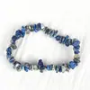 Gema de Cristal Natural Pulsera de Cristal Blanco Amatista Pulsera Irregular Joyería Decoración Personalizada Fabricante Mayorista