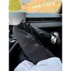 Calça Cargo de Malha Off-White com Zíper Lateral Secagem Rápida Masculina Verão Americana Funcional de Nylon Calça de Montanhismo