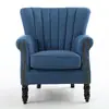 Sofá de terciopelo individual estilo americano, sillón perezoso a rayas retro simple, silla sofá de cuero para balcón de casa, sofá pequeño de moda