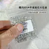 Rhinestones Explosivos de Fondo Plano para Arte de Uñas con Circonita, Mini Pequeños Rhinestones de Fondo Plano Facetados Marquise Lágrima Blancos, Decoraciones para Uñas al por Mayor