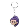 Llavero Colgante de Dibujos Animados de PVC, Colgante del Grupo Femenino de Demon Slayer, Accesorio, Regalo Pequeño