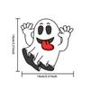 Nuevas Pegatinas de Halloween para Carrocería de Coche Nuevo Transfronterizo Fantasma Bruja Decoración de Coche Pegatinas de Coche Pvc Autoadhesivas