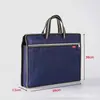 Pasta, Bolsa de Mão, Bolsa com Zíper, Bolsa para Documentos, Pasta Impermeável de Tecido Oxford, Armazenamento para Negócios, Escritório, Reuniões, Treinamento