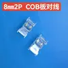 Tira de Luz Cob Hebilla de Cristal sin Soldadura Cabezal sin Soldadura Tira de Luz Coab Hebilla de Cristal sin Soldadura Adaptador 8mm de Ancho