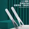 Lima de uñas Seiko de Acero Inoxidable Pulidor de uñas de doble cara Herramientas de manicura para pulir y dar forma Fabricante de limas de uñas de alta gama