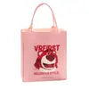 Bolso de Fieltro Pintado al Calor Nuevo Bolso Tote de Fieltro de Gran Capacidad para Estudiantes Bolso Tote de Fieltro para Almacenamiento de Souvenirs Se Puede Personalizar