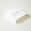 Pe Caja de Suspensión Caja de Almacenamiento Caja de Joyería Caja con Película Transparente Empaque de Joyería Caja de Exhibición para Anillos Colgantes Pulseras Set de Papel