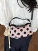 Bolso de Lunares para Mujer, Nuevo Estilo Verano 2026, Súper Popular, Bolso de Mano Pequeño Exquisito, Versátil para el Viaje Diario, Bolso de Hombro Único Cruzado