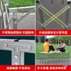 Estante Plegable de Acero Inoxidable para Puesto Callejero Estante para Puesto de Mercado Nocturno Estante para Puesto al Aire Libre Mesa Plegable Estante para Puesto Callejero Estante para Puesto de Mercado Nocturno