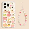 Funda de Teléfono Colorida Calada Aplicable 17promax 16 Apple iPhone15 con Correa 14 Cobertura Total 13 Cubierta Transparente