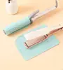 Aislante de Silicona Antideslizante Almohadilla para Rizador Portátil Ferula Aislante Almohadilla Antiescaldado Almacenamiento de Plancha para Cabello Recto Alfombrilla Antideslizante