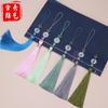 Colgante de cintura con borla y hebilla Xiangyun Ping An, colgante con borla Yu Pei, colgante chino Hanfu Cheongsam para equipaje de coche.
