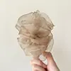 Clip de Banana Plisado de Gasa de Hada Burbuja Clip Vertical Pinza para el Cabello para Mujeres Parte Posterior de la Cabeza 2026 Nuevo Clip para Cola de Caballo Accesorio para el Cabello Pasador