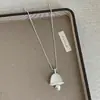 Estilo Minimalista Colgante de Corazón y Estrella Mate Collar Largo, Único y de Nicho, Apilable, Cadena para Suéter Fresca y Versátil
