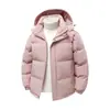 Moderna chaqueta de algodón con capucha holgada, nuevo abrigo acolchado de estilo coreano para invierno, abrigo corto de algodón para parejas