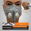 Atacado à Fonte à Prova de Poeira Industrial Poeira Moagem Soldagem Pintura em Spray Headset 7 Camadas 8 Válvulas de Respiração Carvão Ativado Kn95 Máscara