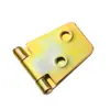 Ferretería Nueva Chinoiserie Trapezoidal Colorida Empaque Caja de Madera Ferretería Bisagra Plana Material de Hierro Bisagra Estándar 55*25mm