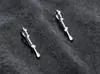 Brincos longos geométricos de prata de lei s925 novo modelo 2026 design requintado com franjas brincos de argola estilosos brincos de tarraxa para mulheres