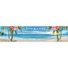 Banner Decorativo Fiesta Hawaiana Festival Lu'o Vasitos Aloha tiki Bandera de Carnaval Bandera de Fiesta en la Playa