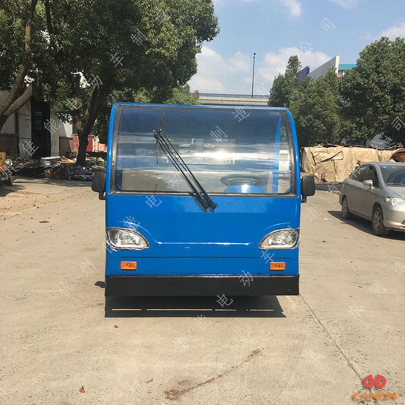 3吨半敞篷搬运车蓝色橱窗副12