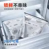 Sacos de preservação em folha de alumínio de grau alimentício, sacos de embalagem selada para carne, sacos de preservação para refrigeração e congelamento na geladeira, disponíveis em estoque