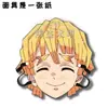 Cazador de demonios: Kimetsu No Yaiba Nezuko Kamado Tanjiro Boda Divertida Transmisión en Vivo Diadema Máscara Concierto Accesorios de Apoyo