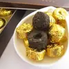 10cm Bola de Sésamo de Color de Grado Alimenticio Papel de Aluminio Envoltura de Chocolate Papel de Aluminio Dorado Empaque de Caramelo y Té 100 Hojas