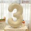 Novo estilo ins 32 polegadas caramelo creme cor de alumínio Filme Digital balão decoração de festa de aniversário infantil