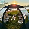 Tienda de campaña transparente esférica de PVC impermeable y a prueba de viento de ocho lados para exteriores con cielo estrellado, espacio grande, personalizable