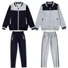 Uniformes de Béisbol con Cremallera de Color Contrastante para Estudiantes de Primaria y Secundaria, Uniformes Escolares, Trajes Deportivos Estilo Preppy Británico para Primavera y Otoño para Niños y Niñas