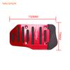 Modificación de pedales de coche freno acelerador embrague antideslizante modificación universal aleación de aluminio transmisión manual sin perforar