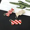 Set Mixto de 21 Accesorios de Aleación Esmaltada DIY Serie de Halloween: Linterna de Calabaza, Sombrero de Diablo, Colgantes para Pendientes