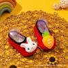Calcetines de Piso Lebei para Nariz Calcetines para Niños Otoño e Invierno Gruesos con Forro Polar Zapatos para Bebé y Niño Pequeño Calcetines para Bebé Antideslizantes de Suela Suave Cubrezapatos de Educación Temprana