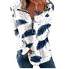 2024 nuevo cuello polo solapa cremallera cómoda estilo perezoso casual moda ajustado ajustado para mujer WF4